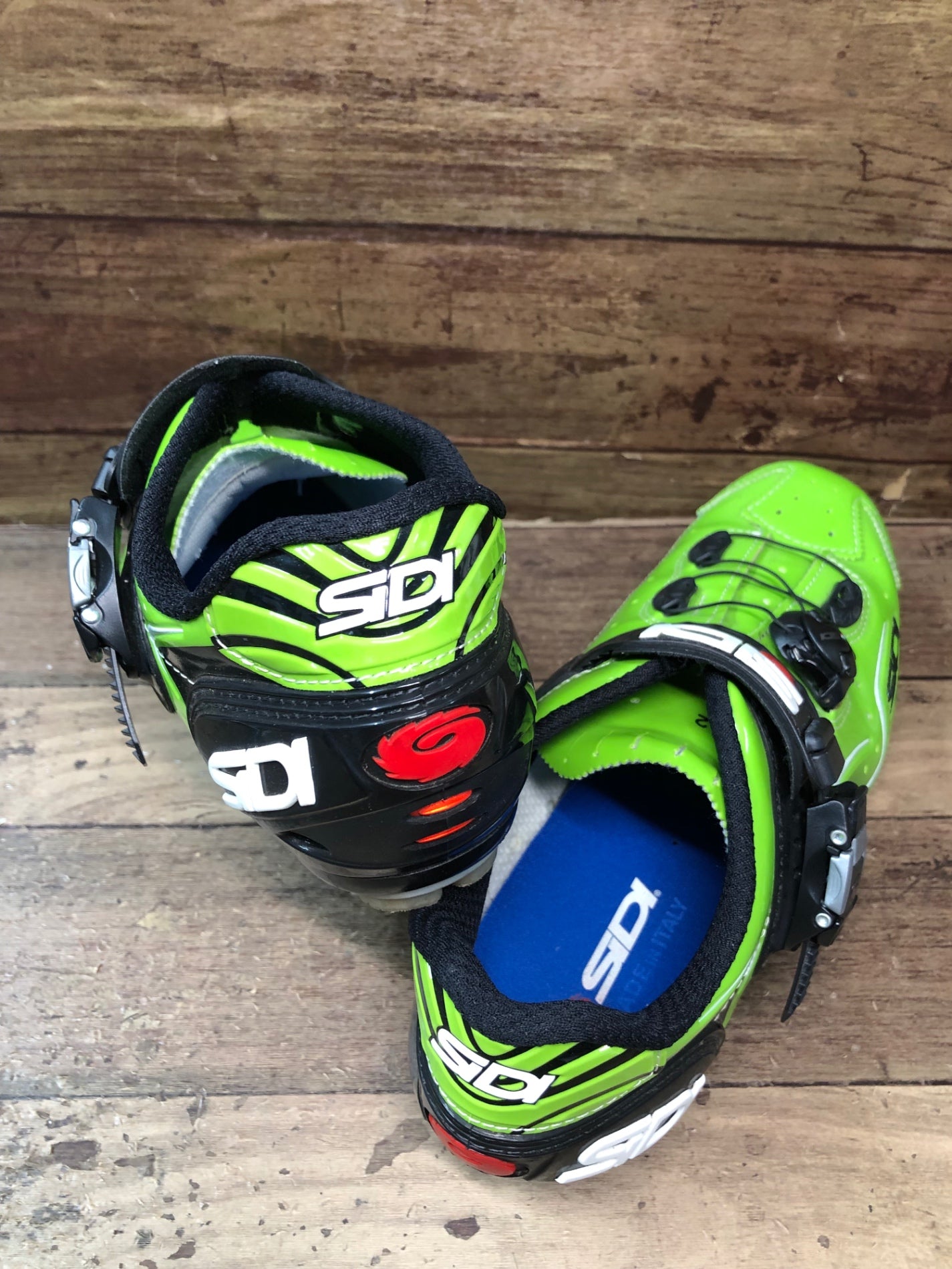 IN442 シディ SiDI CAPE MTB ビンディングシューズ SPD 緑 EU42