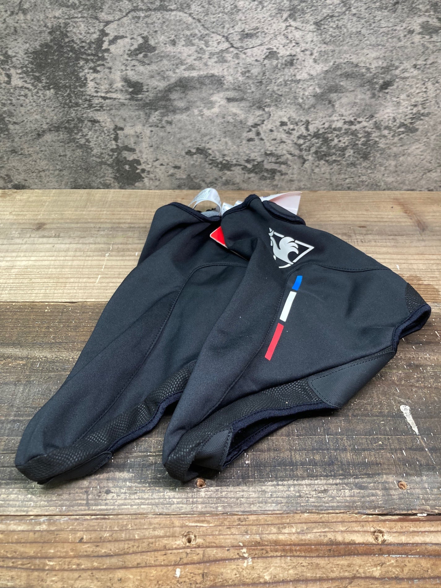 IQ773 ルコックスポルティフ le coq sportif シューズカバー 黒 L 裏起毛 未使用