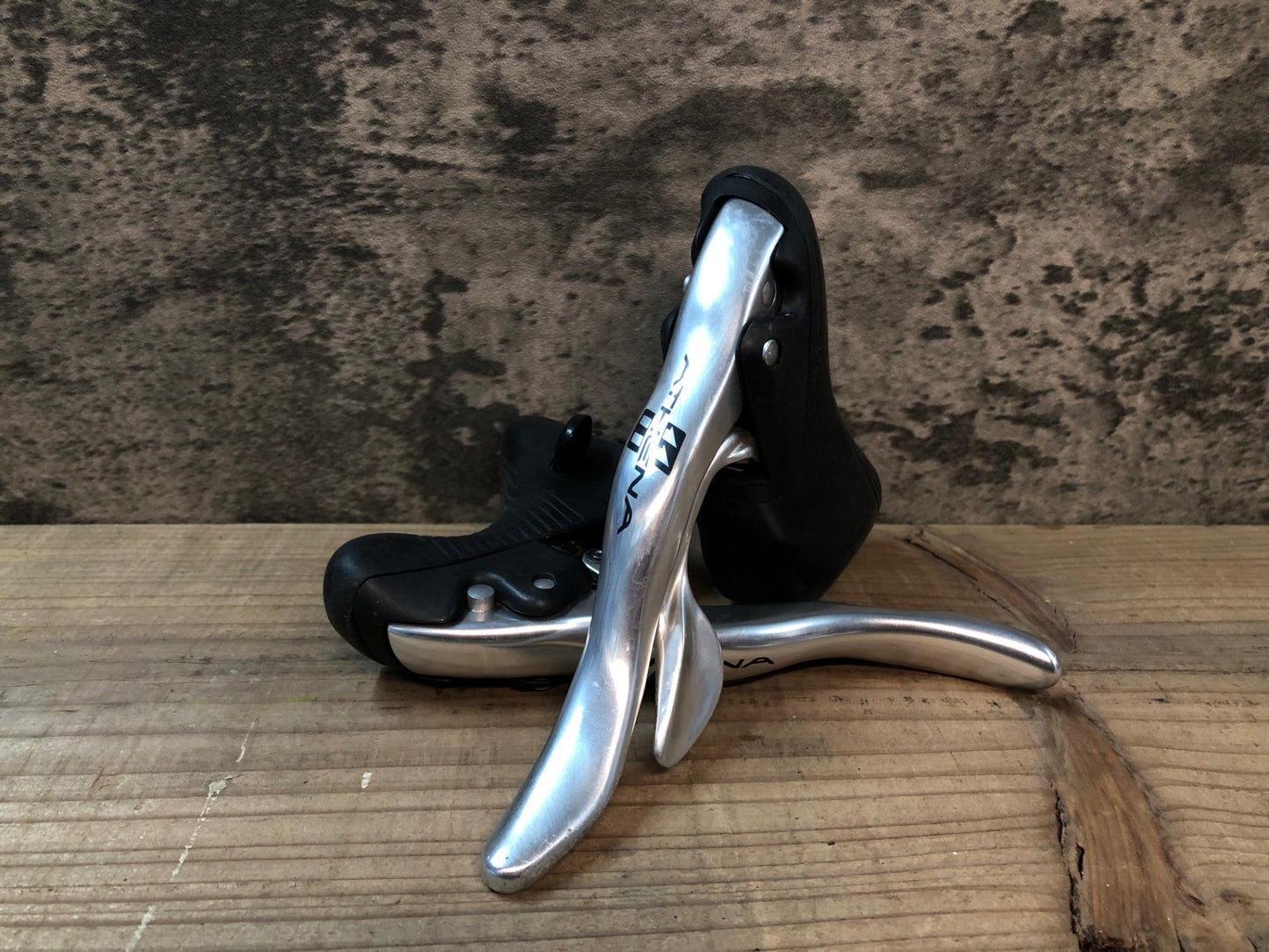 IP555 カンパニョーロ CAMPAGNOLO アテナ ATHENA エルゴパワー シルバー 2x11S