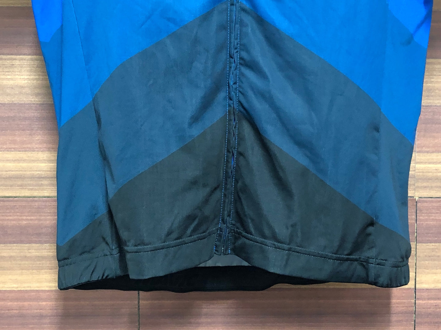 IO966 マヴィック MAVIC コスミック COSMIC 半袖 サイクルジャージ L 青