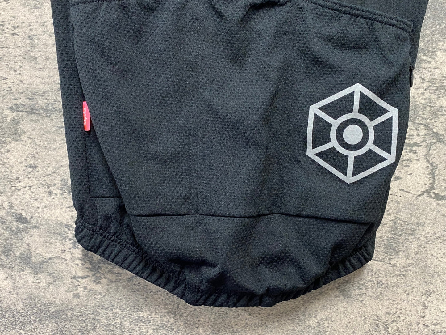 IZ693 ラファ Rapha SUPER LIGHTWEIGHT JERSEY 半袖 サイクルジャージ 黒 XS