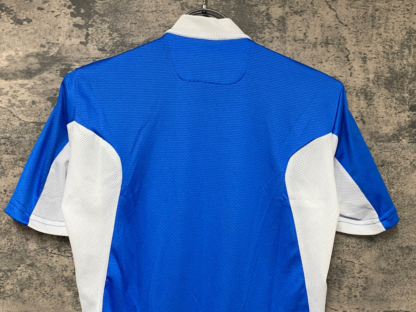 IU374 カステリ castelli 半袖 サイクルジャージ 青白 S