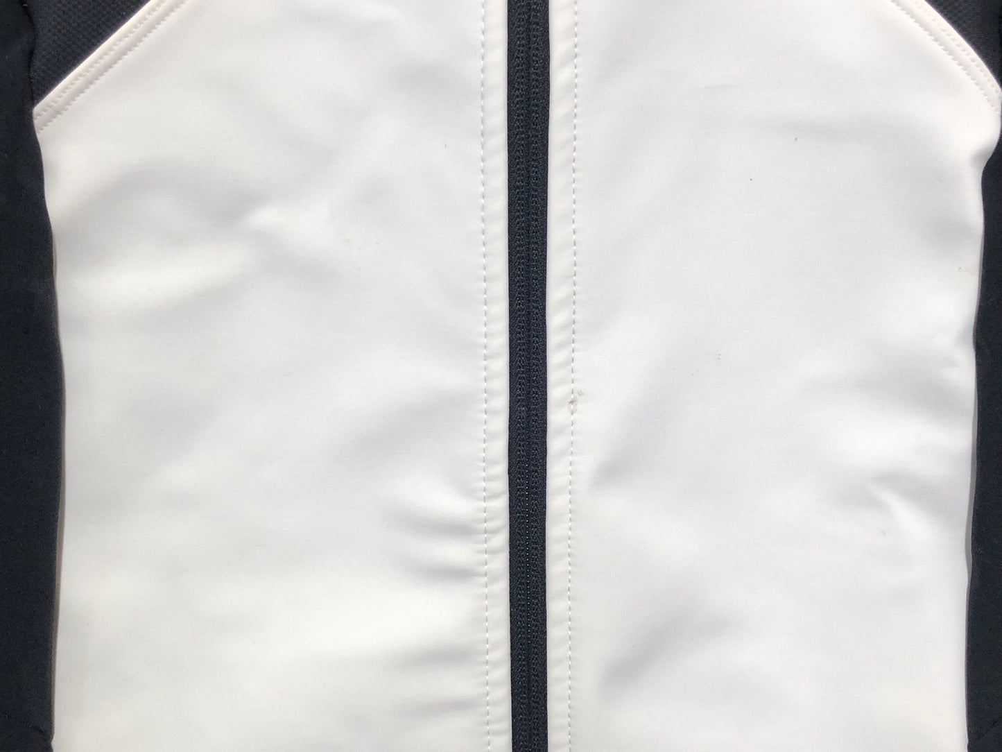 IN124 バイシクルライン BICYCLE LINE 長袖サイクルジャケット 白黒 L 裏起毛