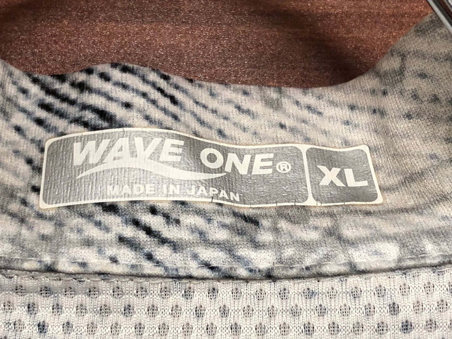 II065 ウエイブワン WAVEONE 半袖 サイクルジャージ 白 XL