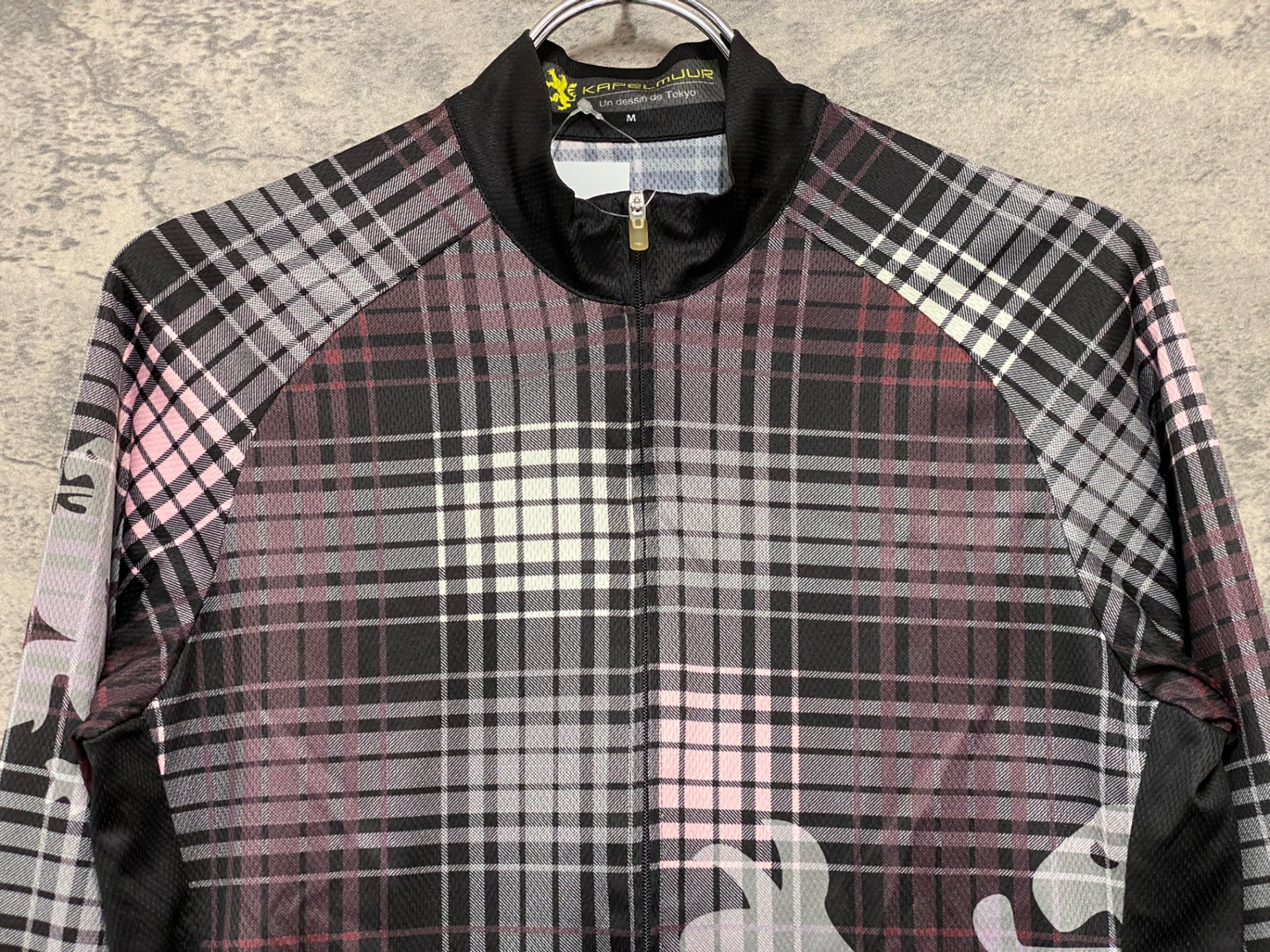 IZ547 カペルミュール kapelmuur 長袖サイクルジャージ 黒ピンク M