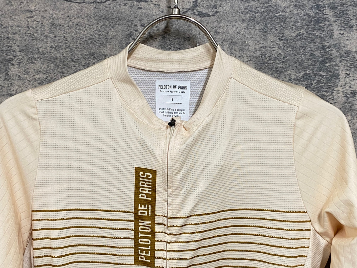 JC191 プロトンドパリ PELOTON DE PARIS SPRINTEUR SHORT SLEEVE JERSEY 半袖サイクルジャージ 茶 S