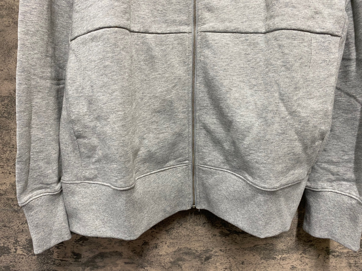 JB127 ラファ Rapha LOGO HOODIE 長袖 フーディ パーカー グレー L 裏起毛