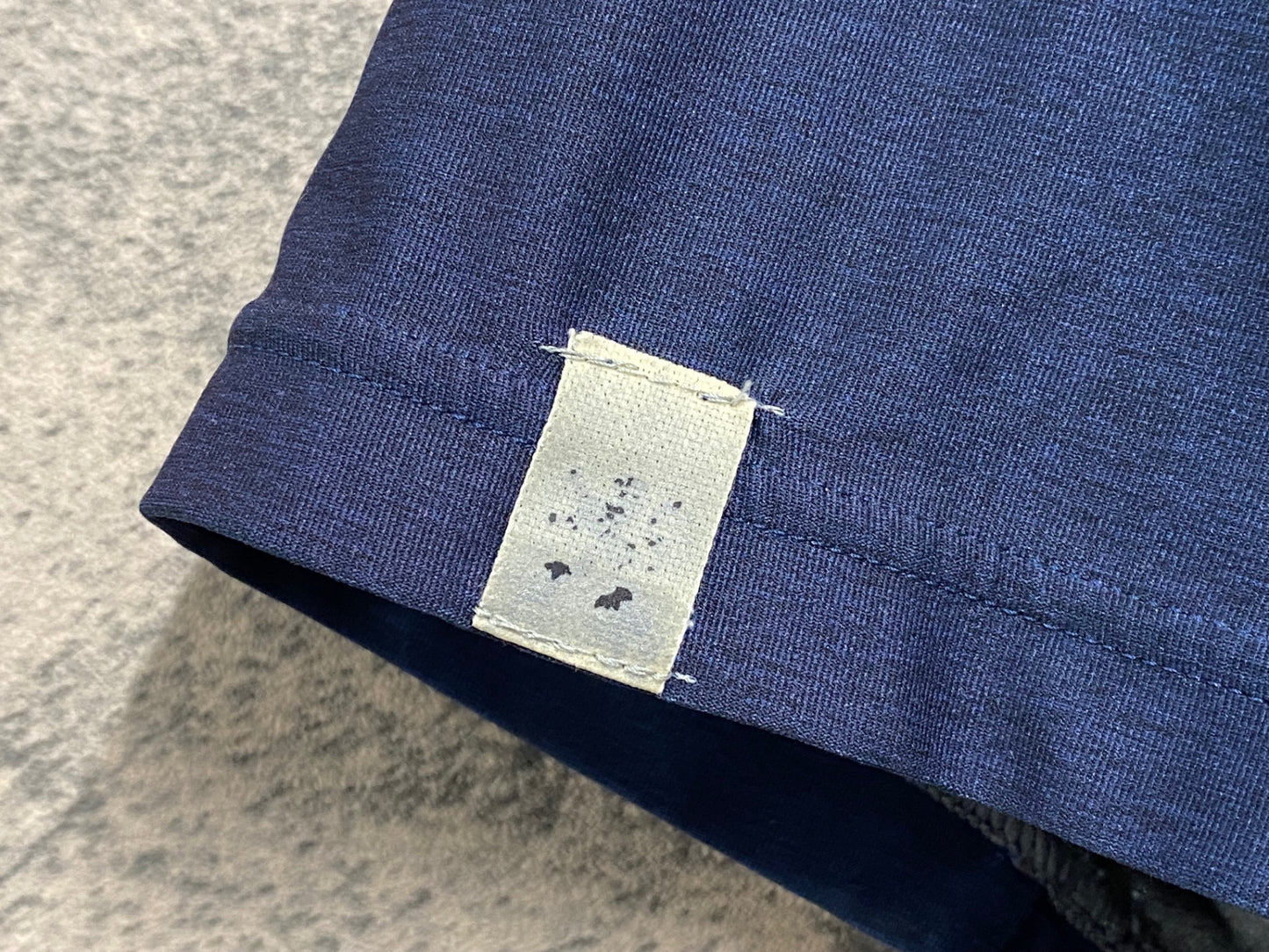 IZ410 カペルミュール KAPELMUUR 半袖 サイクルジャージ 紺 グレー S RIDLEY