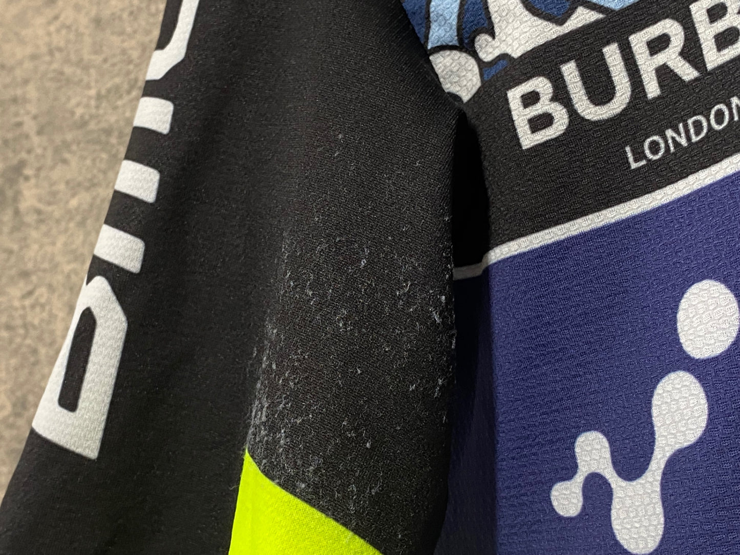 JC900 アソス Assos TEAM QHUBEKA 半袖 サイクルジャージ 黒白 M