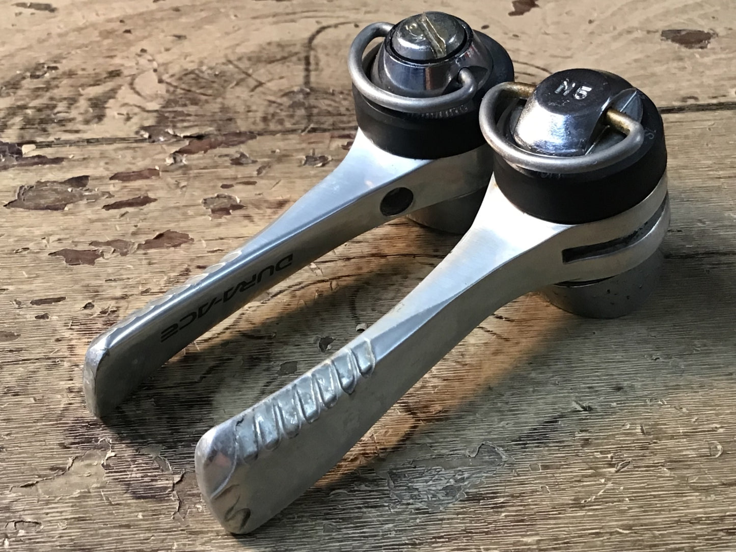 IE491 シマノ SHIMANO デュラエース DURA-ACE SL-7700 ダブルレバー 9S 