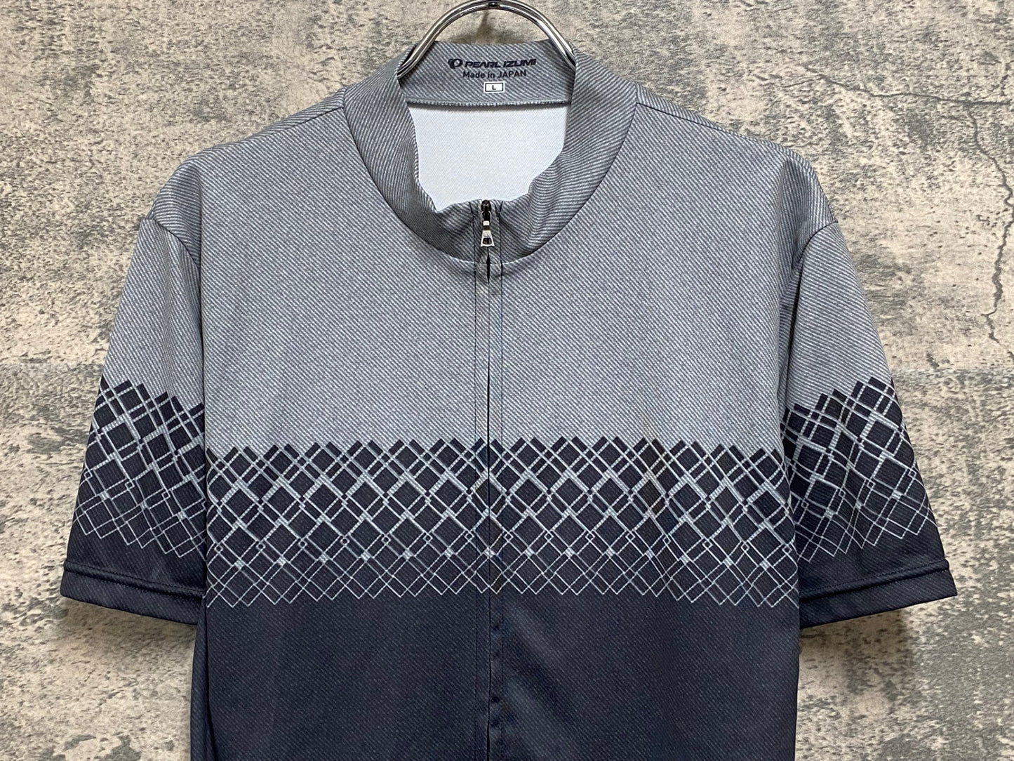 JC105 パールイズミ PEARL iZUMi 半袖 サイクルジャージ グレー L