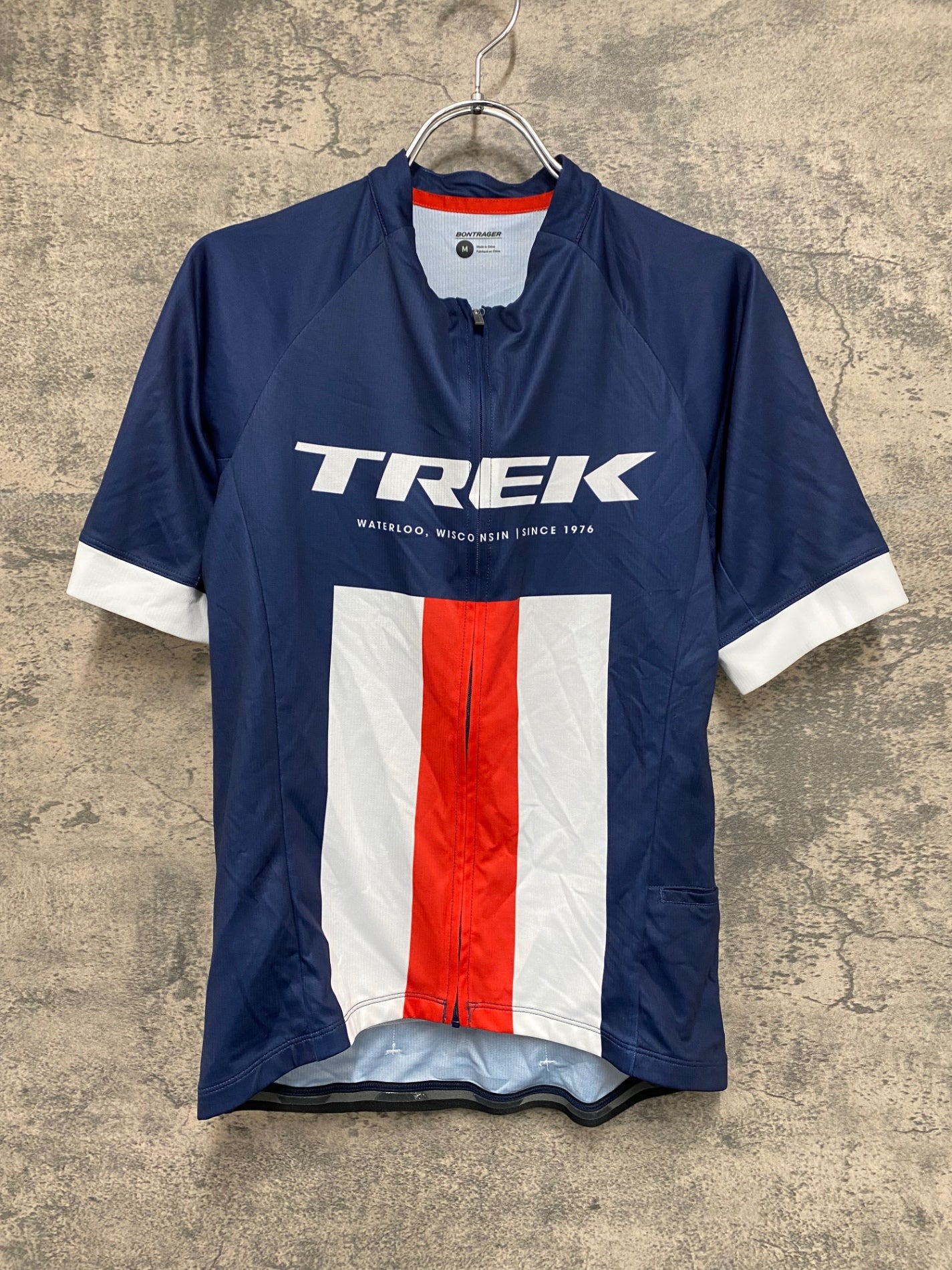 IT495 ボントレガー BONTRAGER 半袖 サイクルジャージ ネイビー M TREK