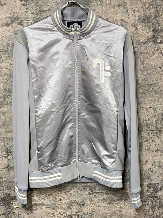 JB757 ナリフリ narifuri 長袖 ブルゾン グレー M