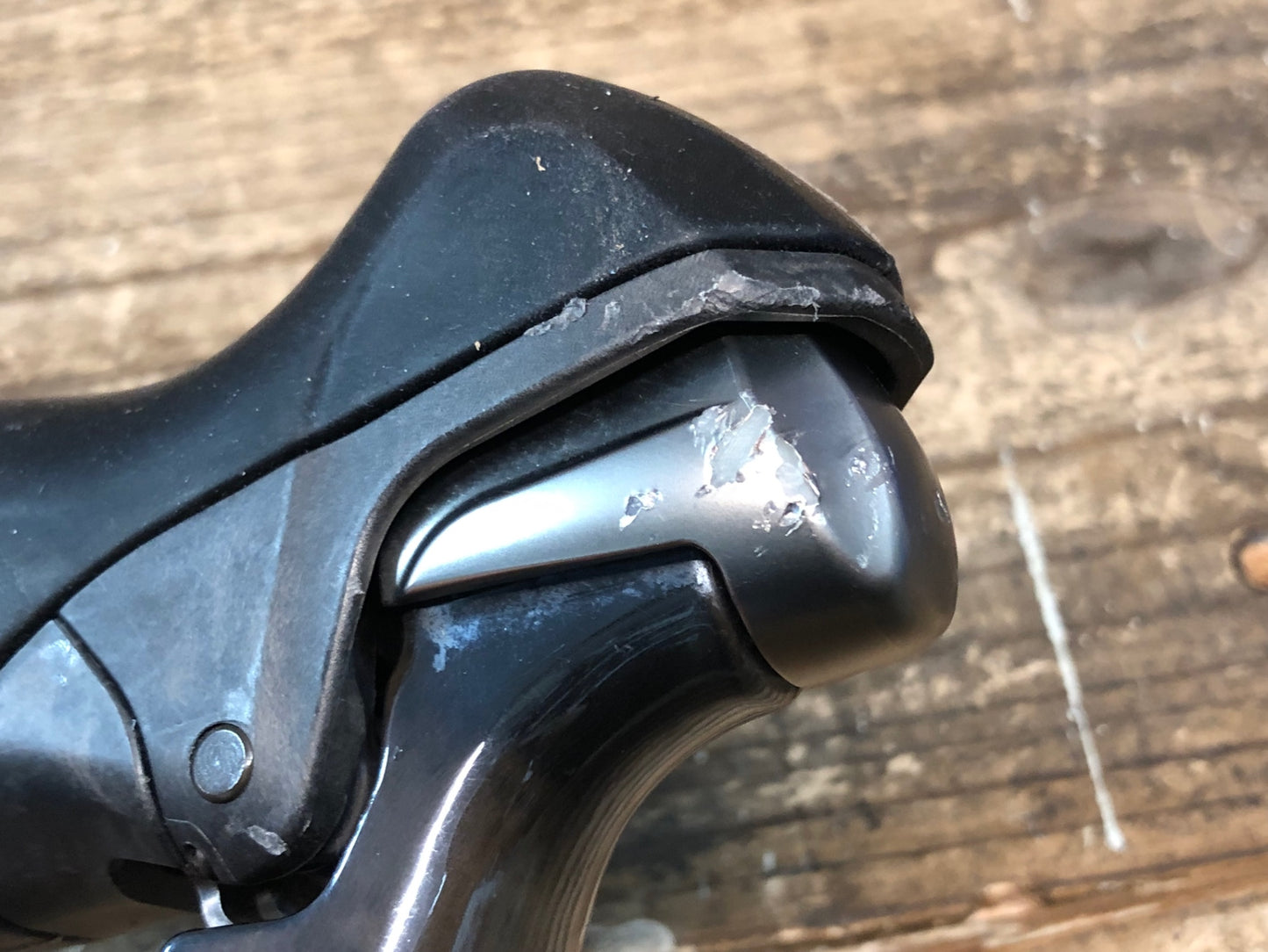 IV455 シマノ SHIMANO デュラエース DURA-ACE ST-9001 STIレバー 2×11S ※非純正フード