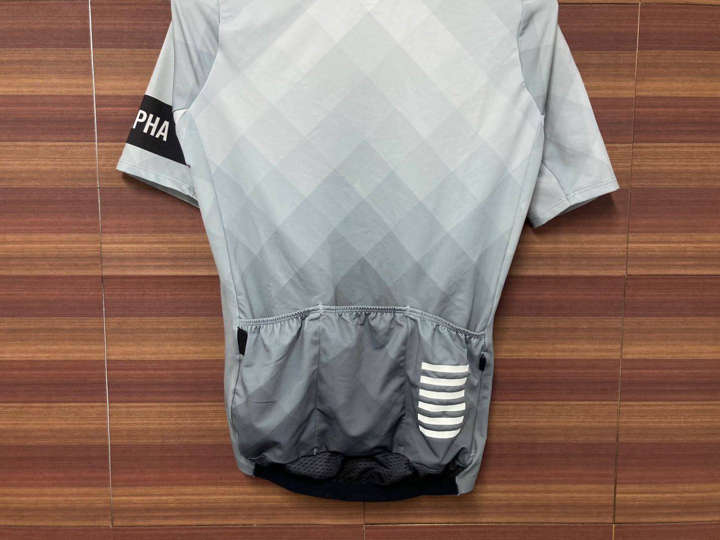 IK305 ラファ RAPHA PRO TEAM MID WEIGHT JERSEY サイクルジャージ 半袖 XS グレー