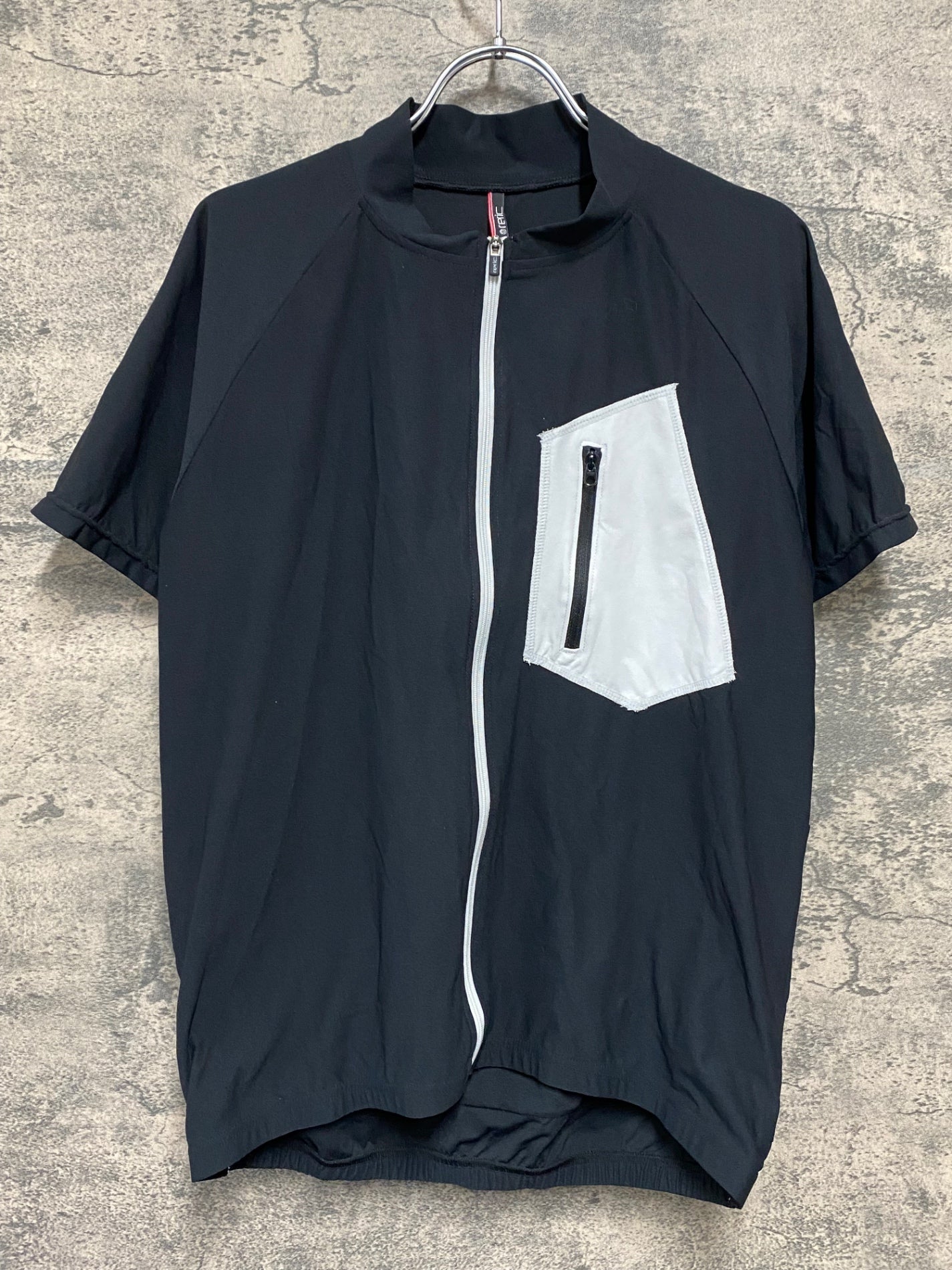 IU716 レリック reric 半袖 サイクルジャージ 黒 XL