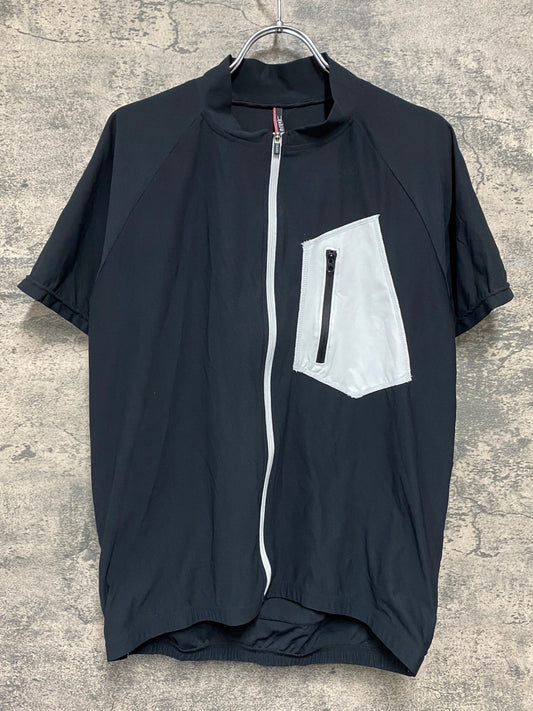 IU716 レリック reric 半袖 サイクルジャージ 黒 XL
