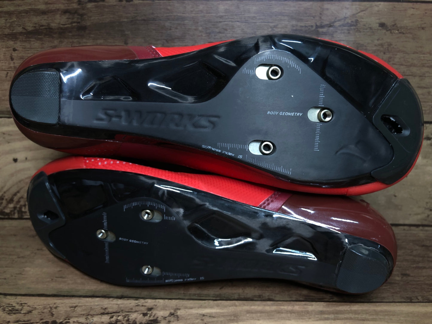 IB655 スペシャライズド SPECIALIZED エスワークス S-WORKS アレス ARES ビンディングシューズ RD SHOE BOA SPD-SL 赤 EU37