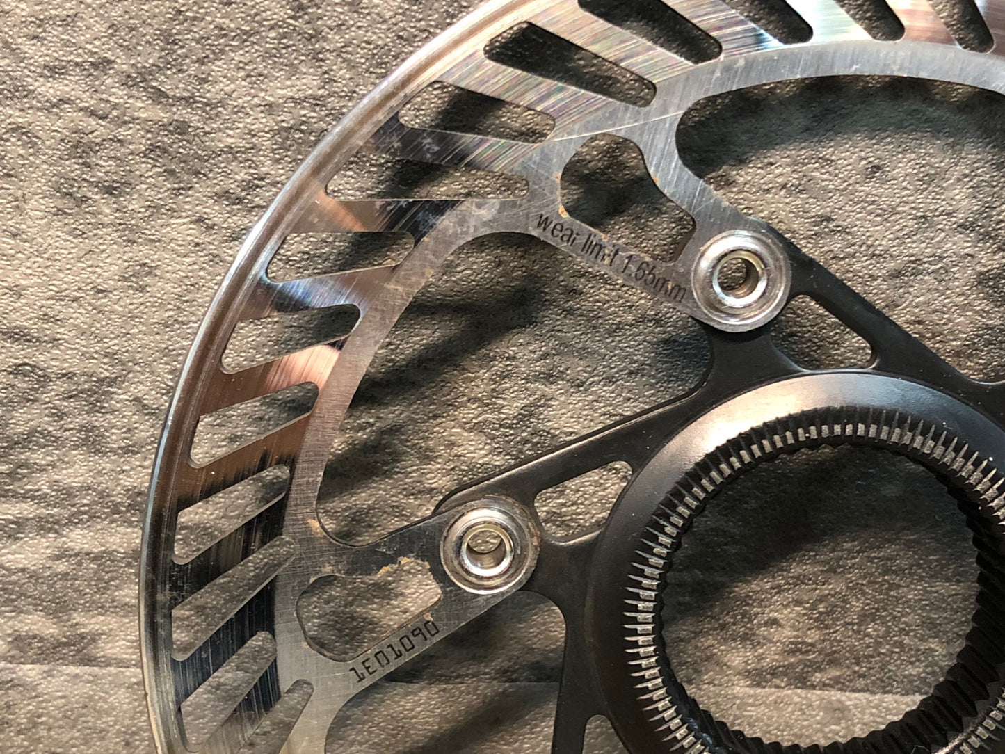 IX491 カンパニョーロ CAMPAGNOLO ディスクローター Φ160 Φ140 2枚セット 板厚1.7mm/1.7mm