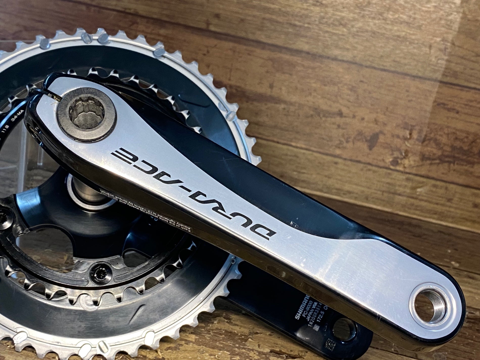 ID902 シマノ SHIMANO デュラエース DURA-ACE FC-9000 クランクセット 172.5mm 50/34T 検査済み –  BICI AMORE EQ STORE