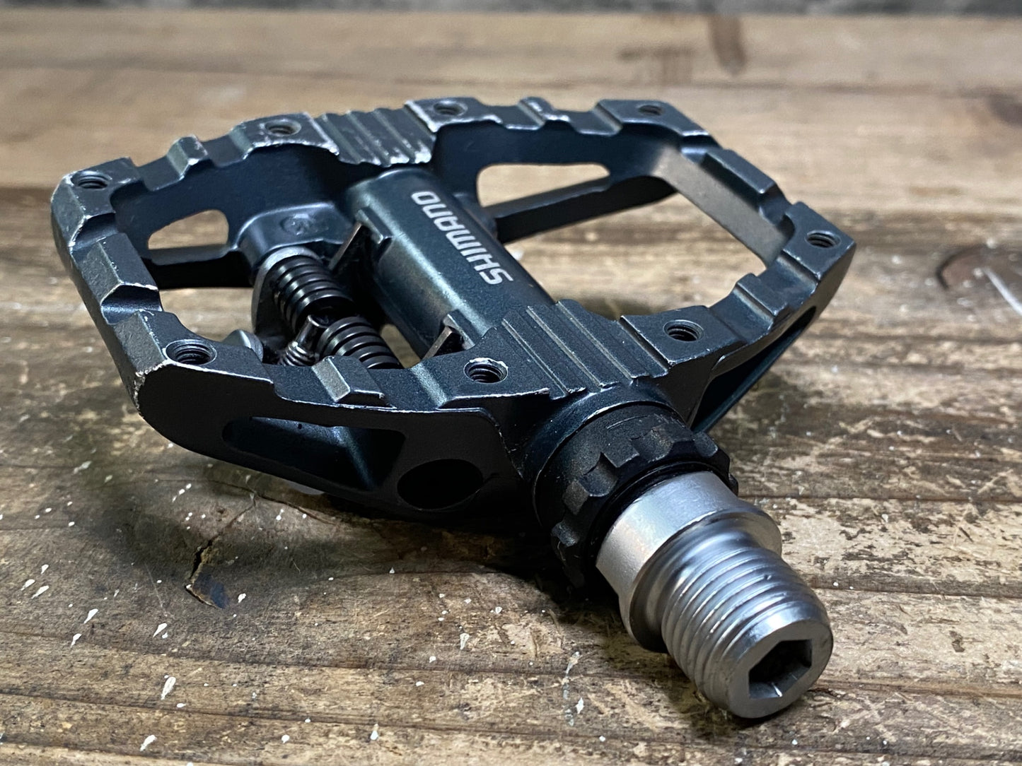 IS353 シマノ SHIMANO PD-EH500 ビンディングペダル 片面フラット SPD ※ピン欠品