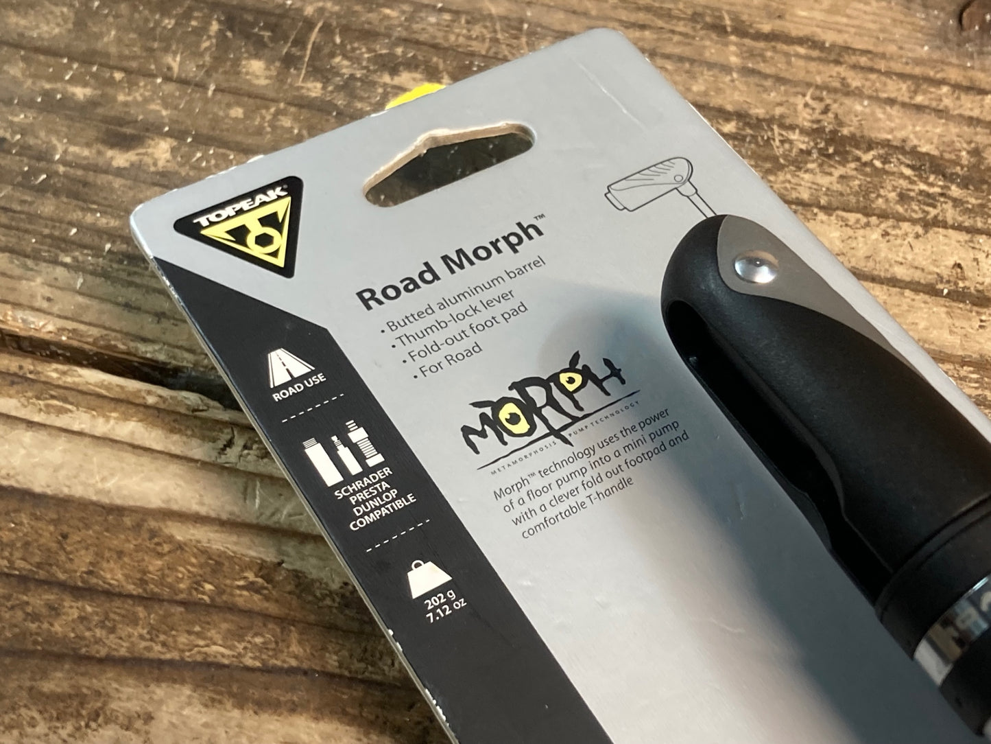 IR851 トピーク TOPEAK ROAD MORPH 携帯ポンプ 空気入れ 未使用