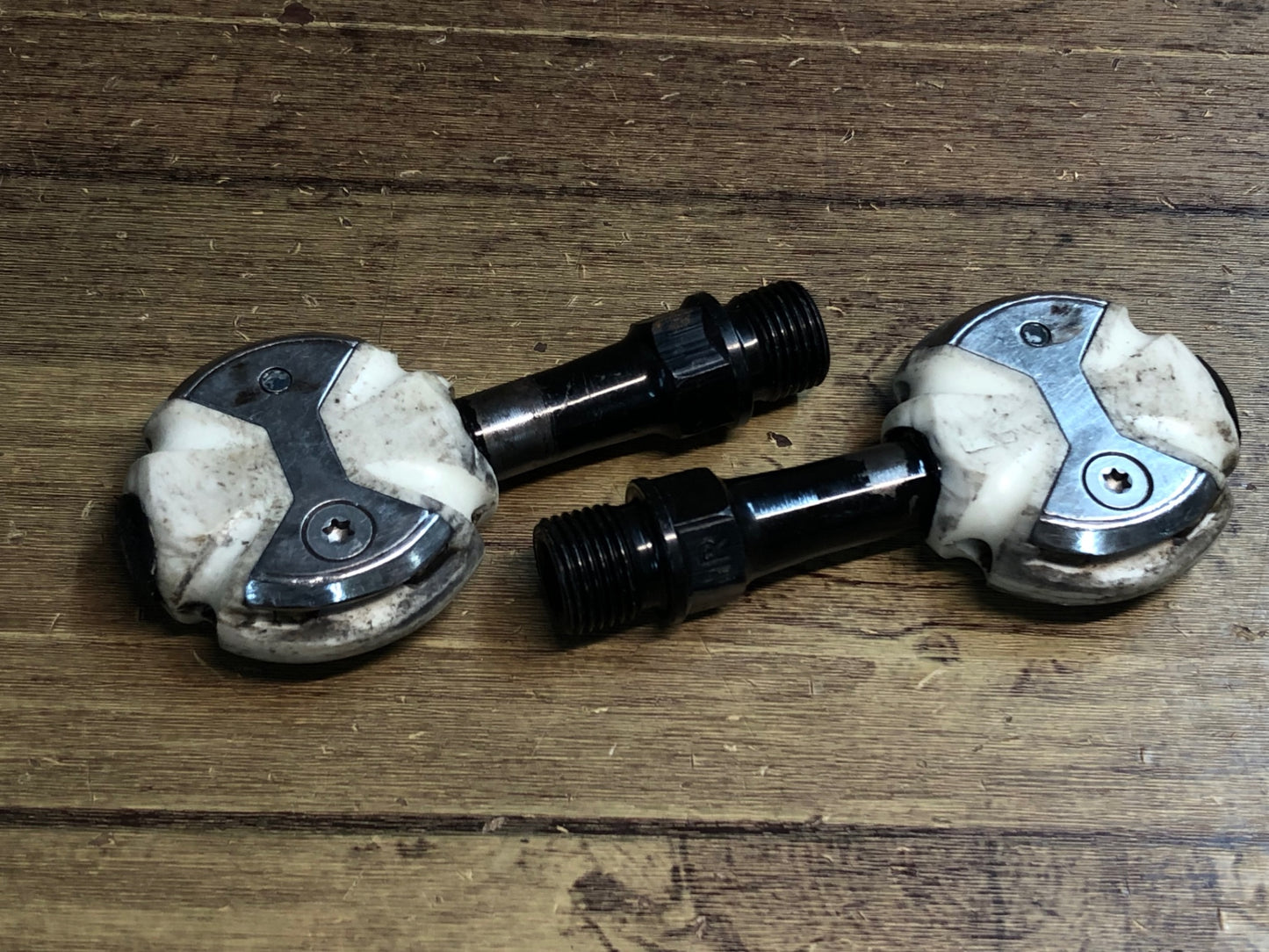 IH261 スピードプレイ SPEEDPLAY ビンディングペダル クロモリ 白