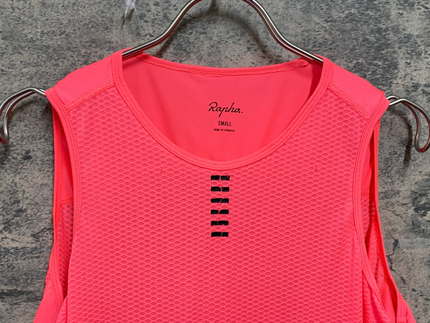 JC596 ラファ Rapha PRO TEAM BASE LAYER SLEEVELESS ノースリーブ ベースレイヤー ピンク S