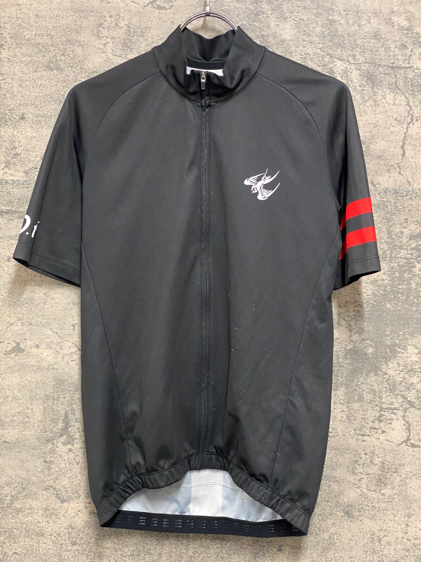 IZ258 R.O.F.cycle 半袖 サイクルウェア 黒 赤 Mサイズ