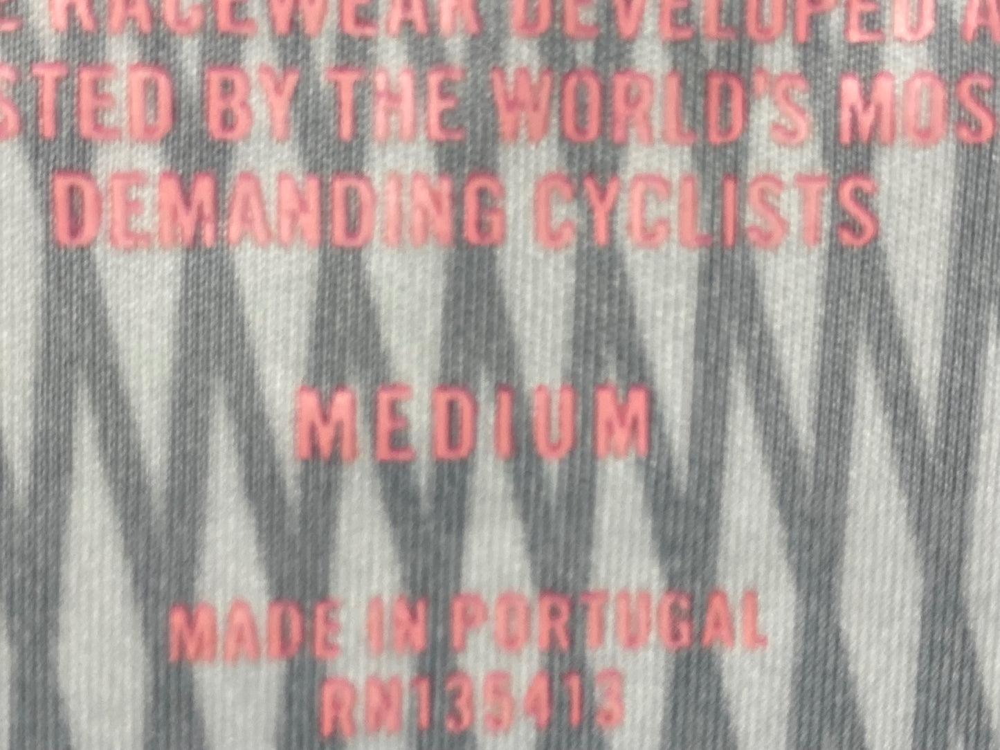 IO433 ラファ Rapha PRO TEAM FLY WEIGHT JERSEY 半袖 サイクルジャージ 白 黒 総柄 M