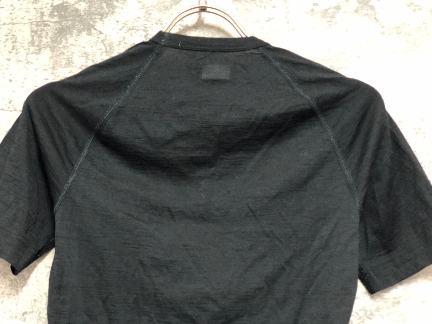 IS759 ラファ Rapha MERINO BASE LAYER 半袖 ベースレイヤー 黒 XXS