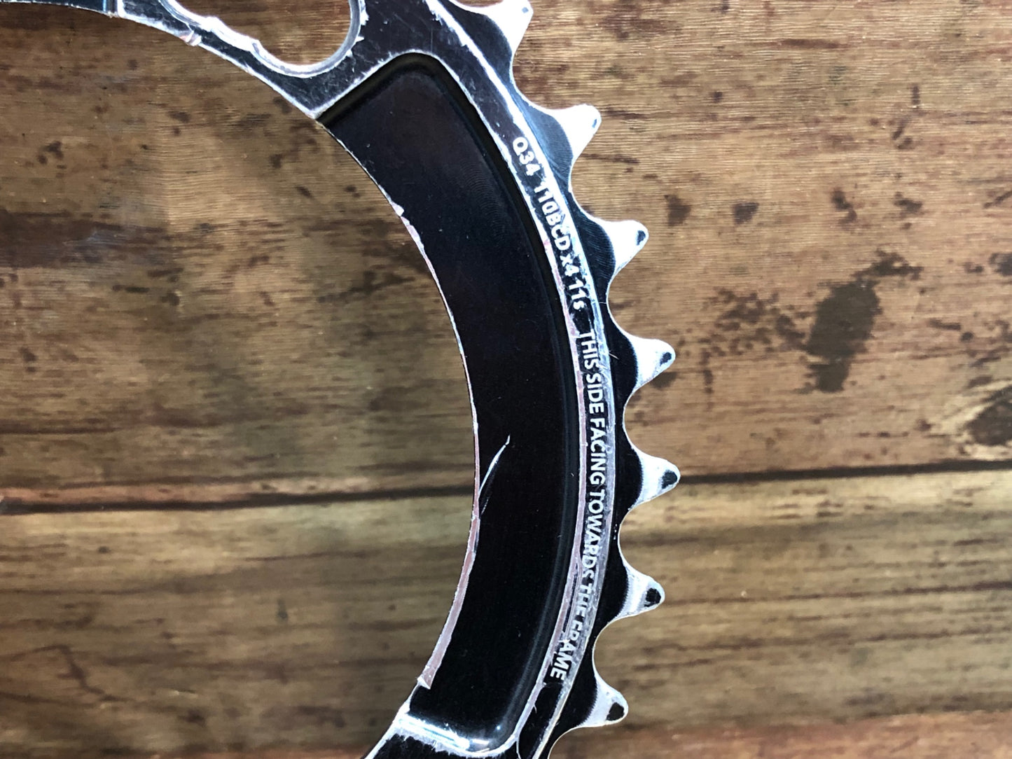 IM598 ローター ROTOR QRINGS 楕円 インナーチェーンリング 34T BCD110