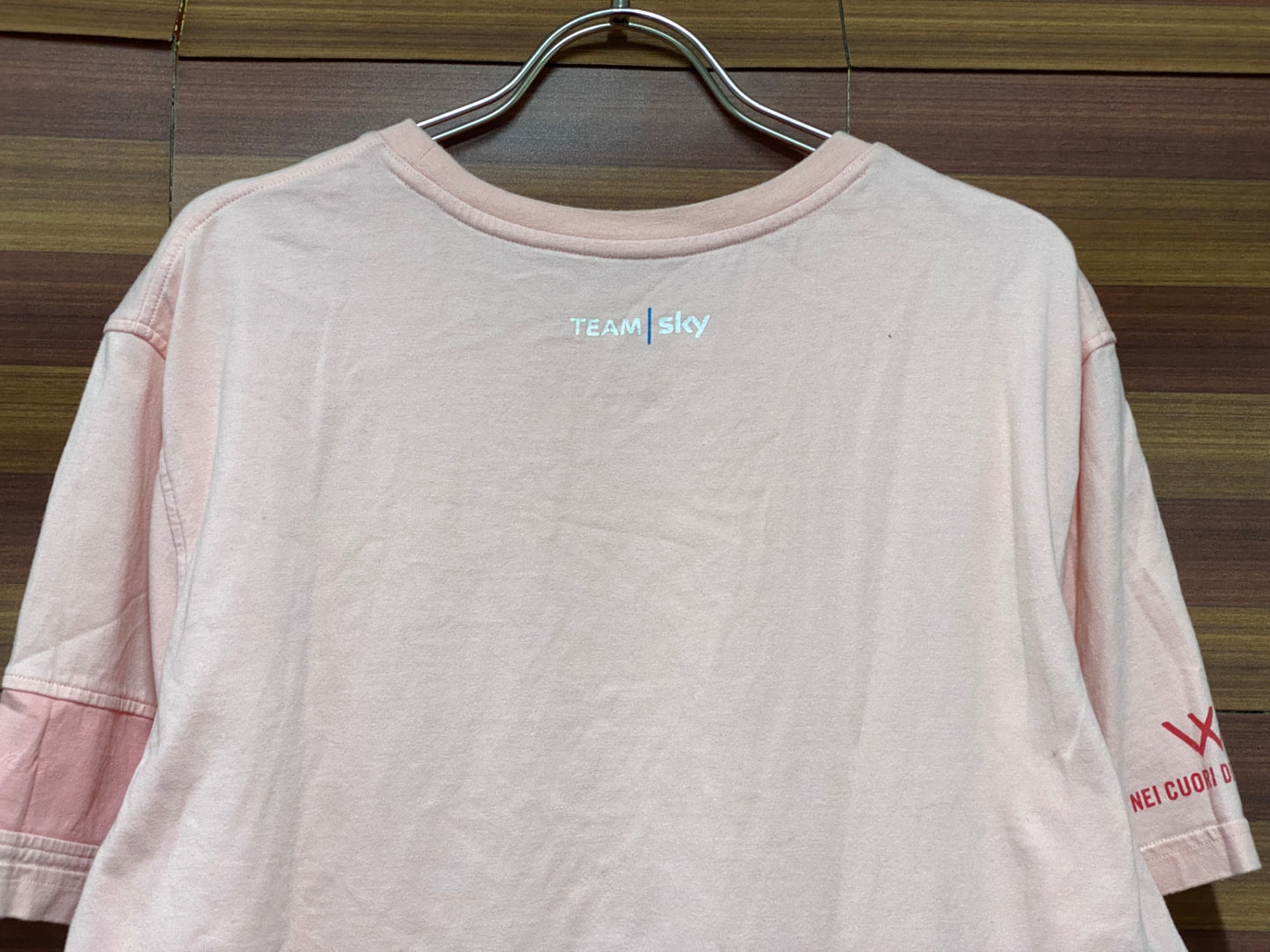 IV390 ラファ Rapha 半袖 Tシャツ ピンク TEAM Sky