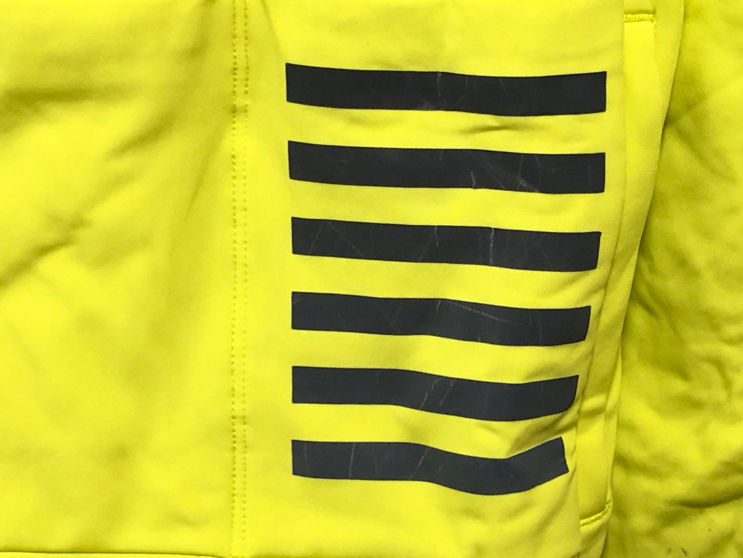 IQ658 ラファ Rapha PRO TEAM TRAINING JACKET 長袖サイクルジャージ 黄緑 M 裏起毛