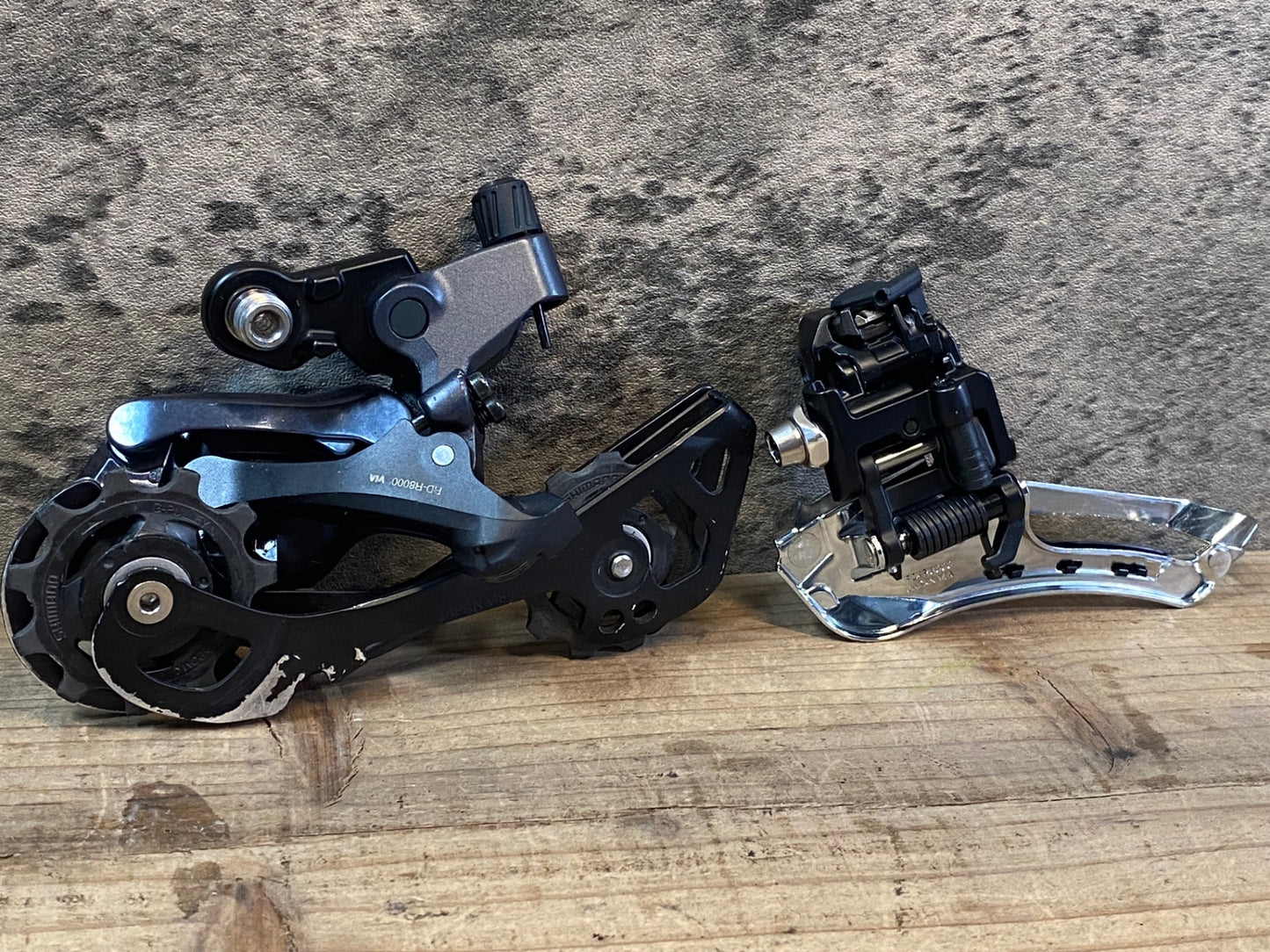 IU052 シマノ SHIMANO アルテグラ ULTEGRA FD-R8000 直付 RD-R8000 GS 前後 ディレイラー セット