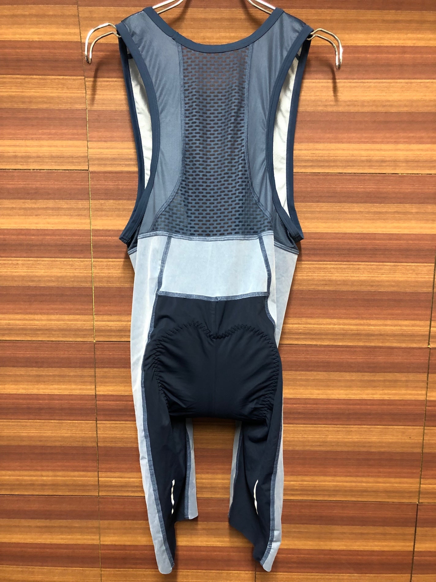 IO574 カフェドシクリステ CAFE DU CYCLISTE ビブショーツ 水色紺 L