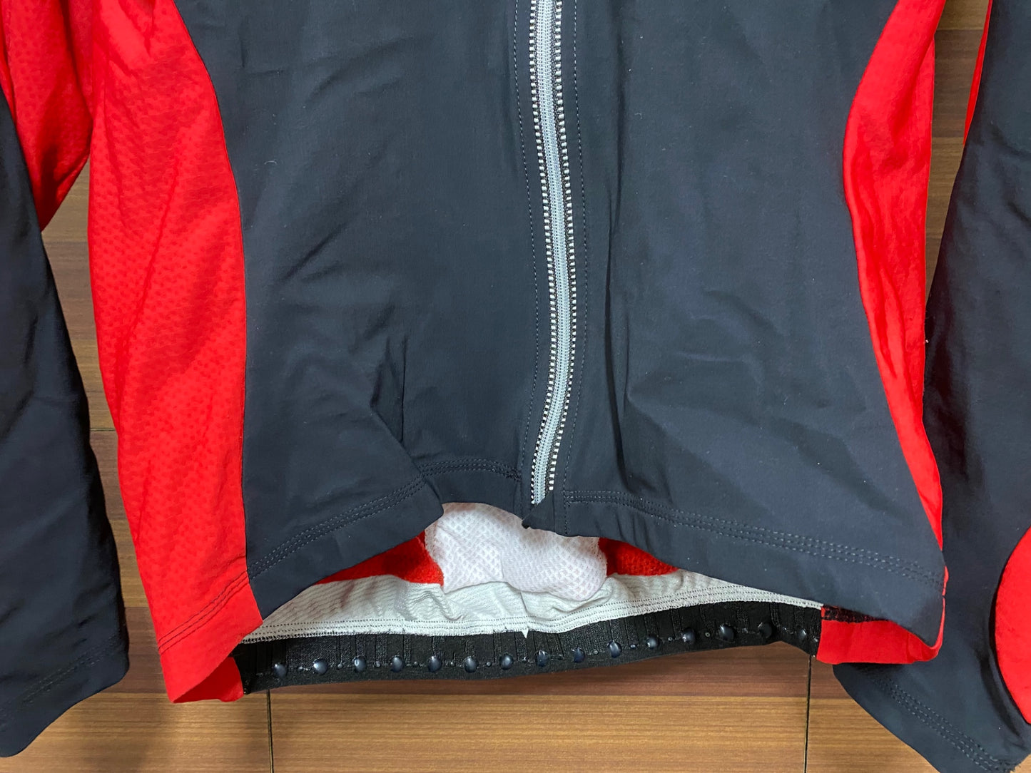 IT814 アソス assos iJ.habu 5 長袖 サイクルジャケット 赤 黒 M 裏起毛