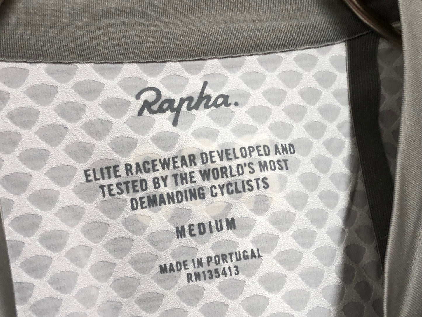 IP675 ラファ Rapha RCC PRO TEAM AERO JERSEY 半袖サイクルジャージ グレー M