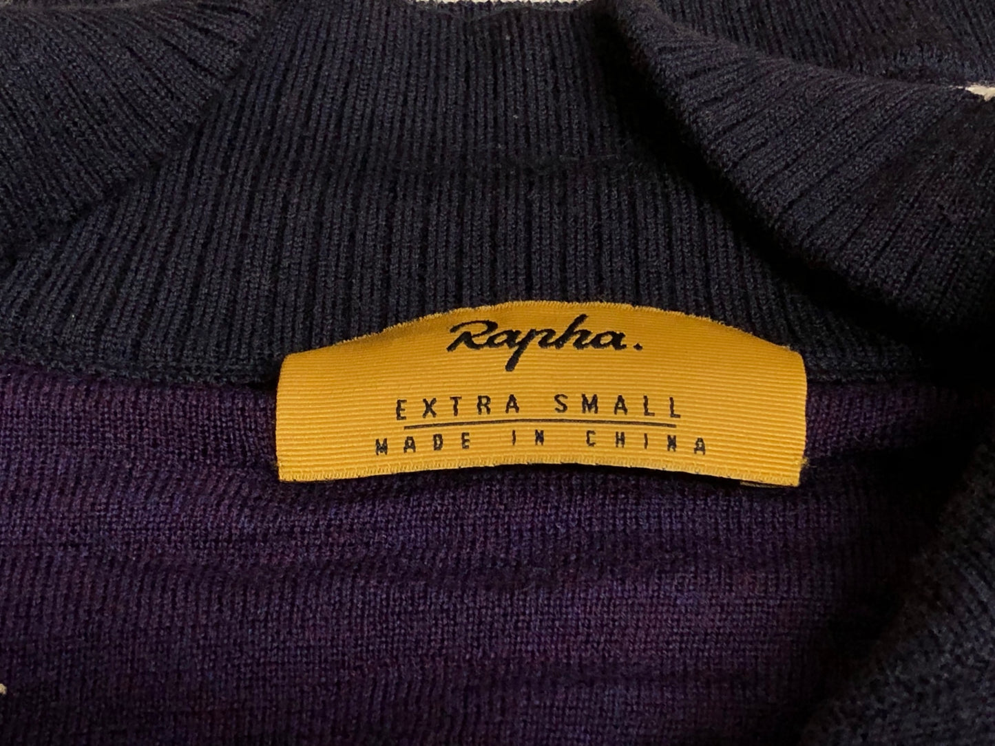 IO871 ラファ Rapha IMPERIAL WORKS TRACK JACKET 長袖 ジャケット 濃紺 XS