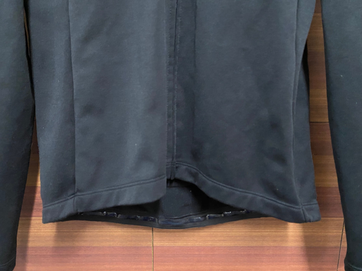 IQ604 dhb 長袖 サイクルジャージ 黒 S 裏起毛