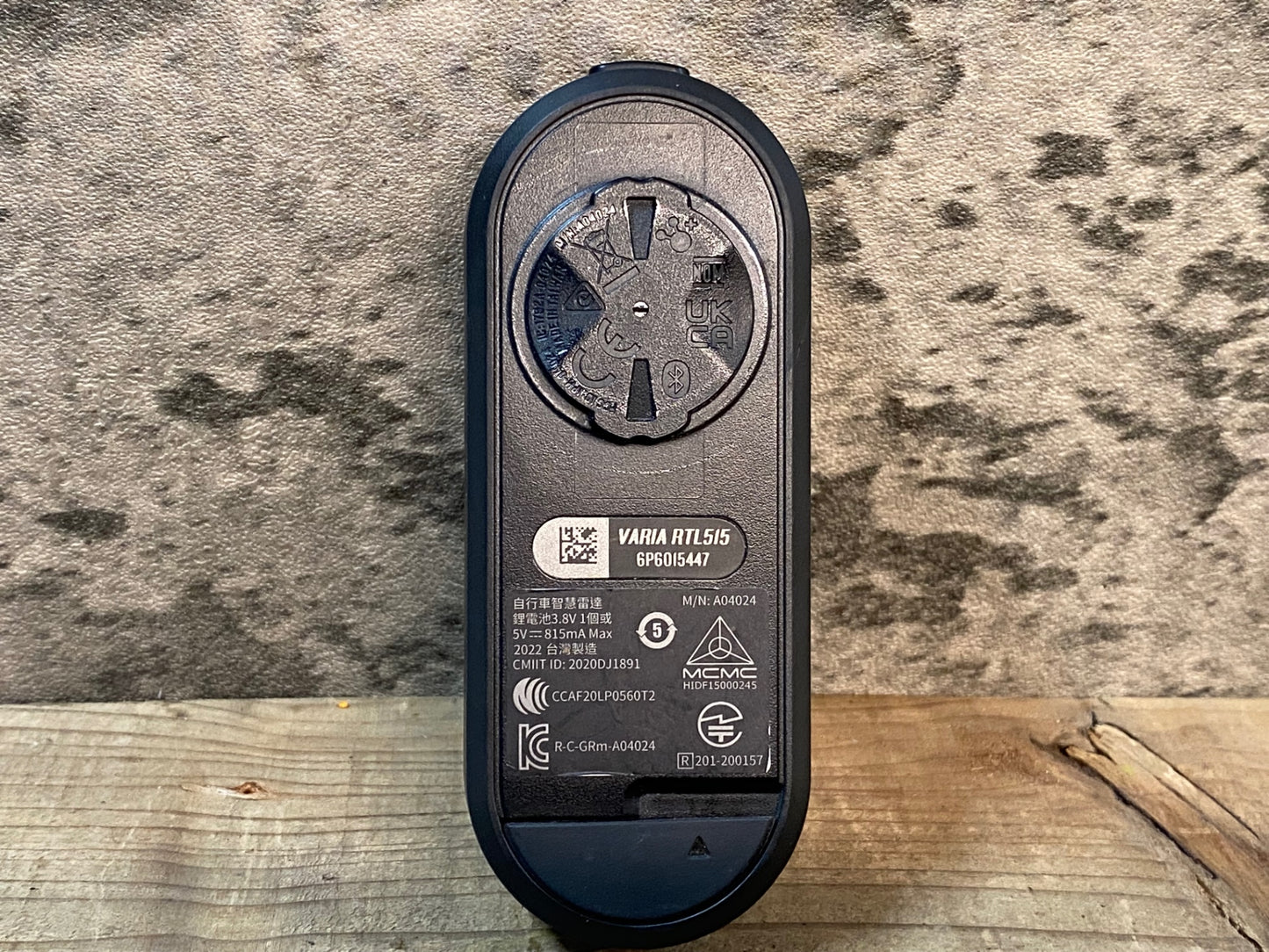 IW818 ガーミン GARMIN VARIA RTL 515 リアビューレーダー リアライト レックマウント付属 ※動作確認済み