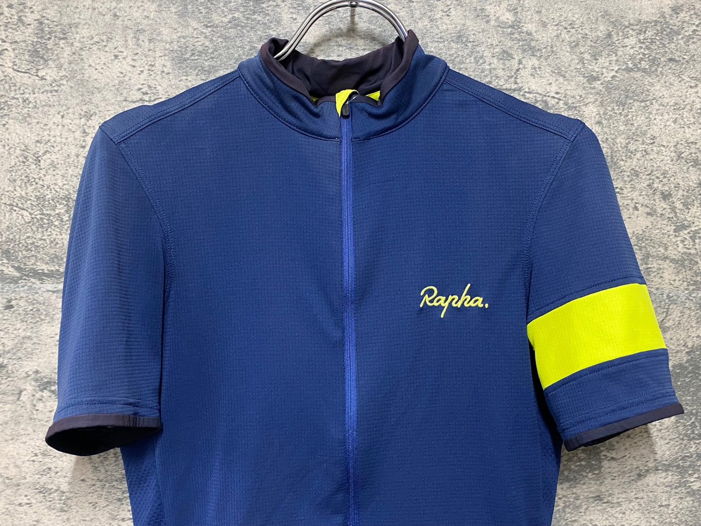 IZ962 ラファ Rapha SUPER LIGHTWEIGHT JERSEY 半袖 サイクルジャージ 濃紺 S