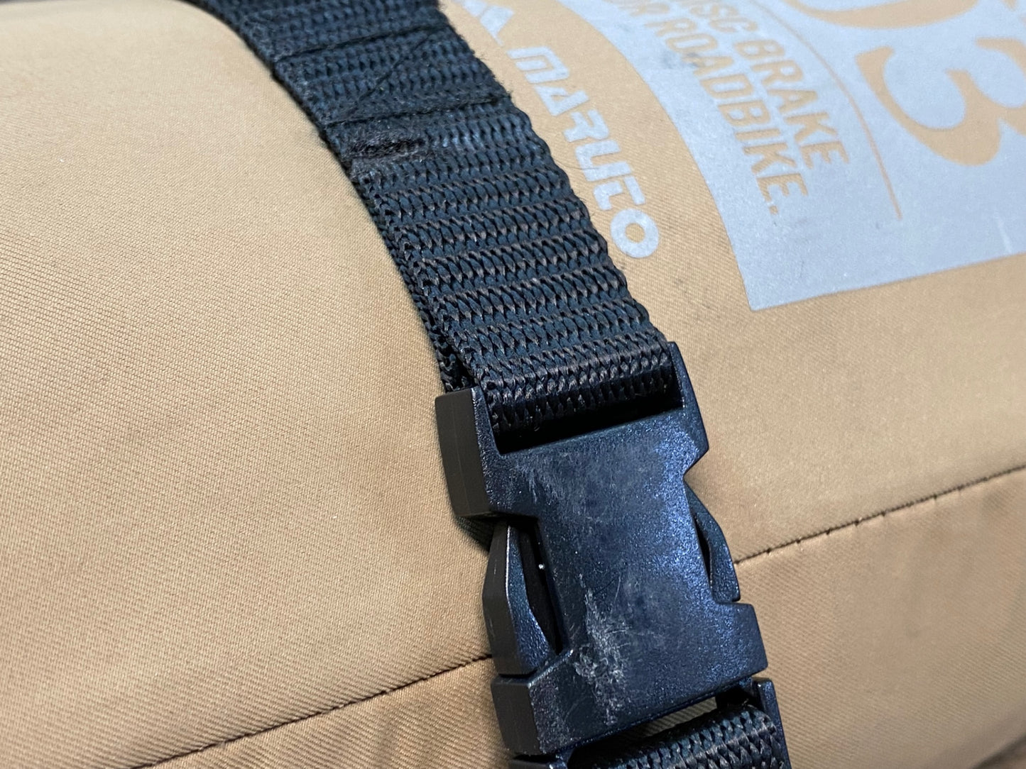 JB271 大久保製作所 マルト MARUTO RK03 横型 輪行袋 茶 ディスクブレーキロード用