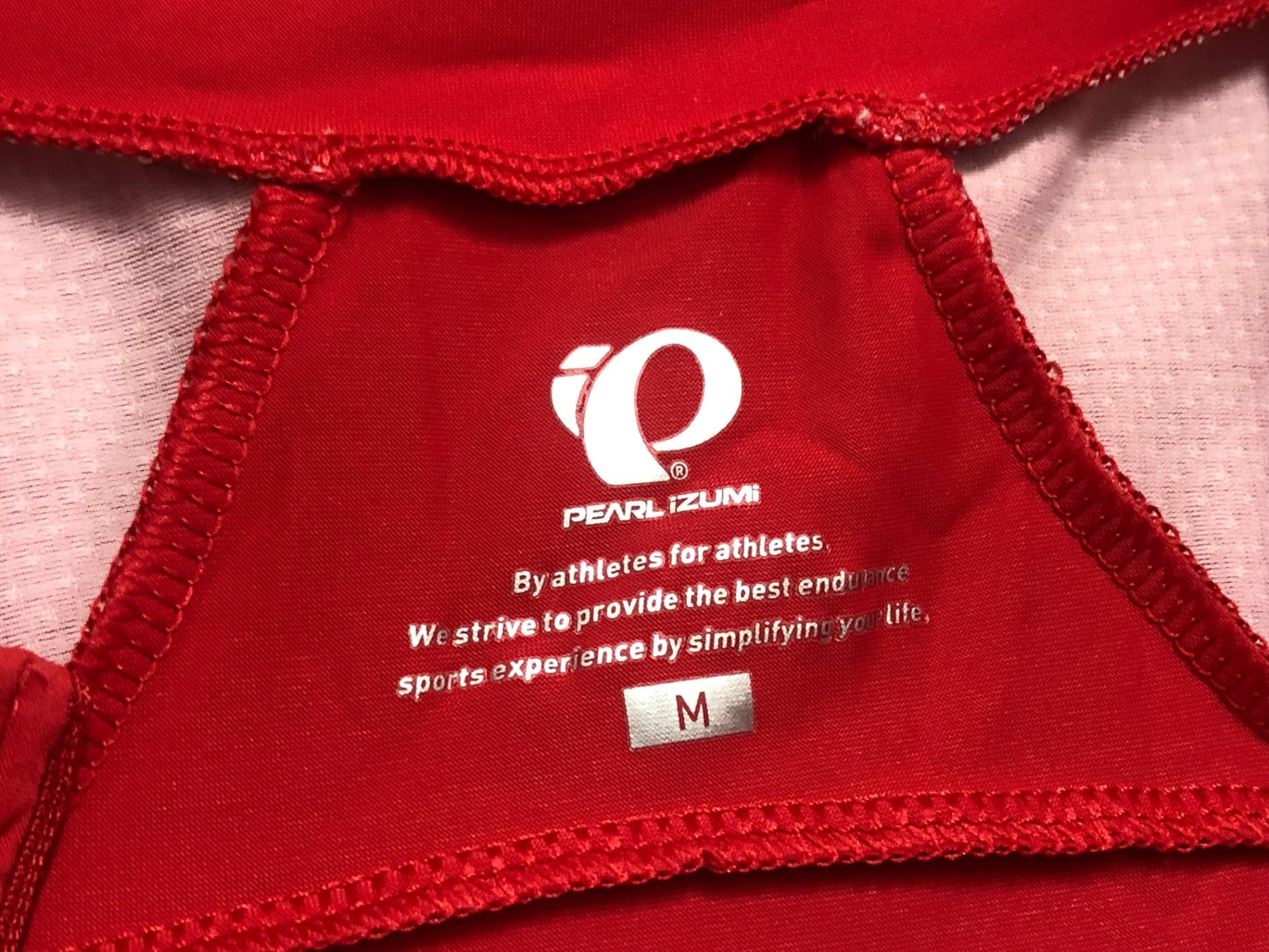 IV552 パールイズミ PEARL iZUMi 半袖 サイクルジャージ 赤 M