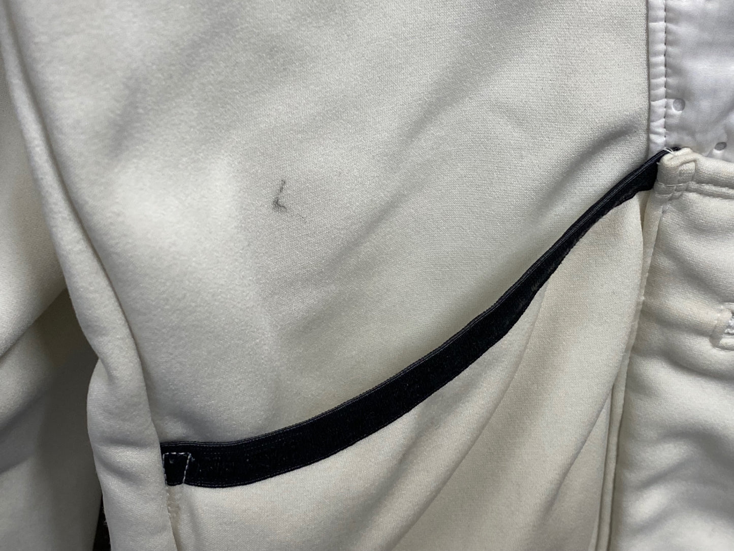 JA535 パールイズミ PEARL iZUMi 長袖 サイクルジャケット 白 L 裏起毛