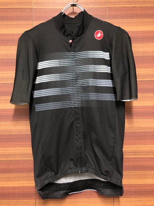 IL279 カステリ CASTELLI 半袖 サイクルジャージ 黒 S