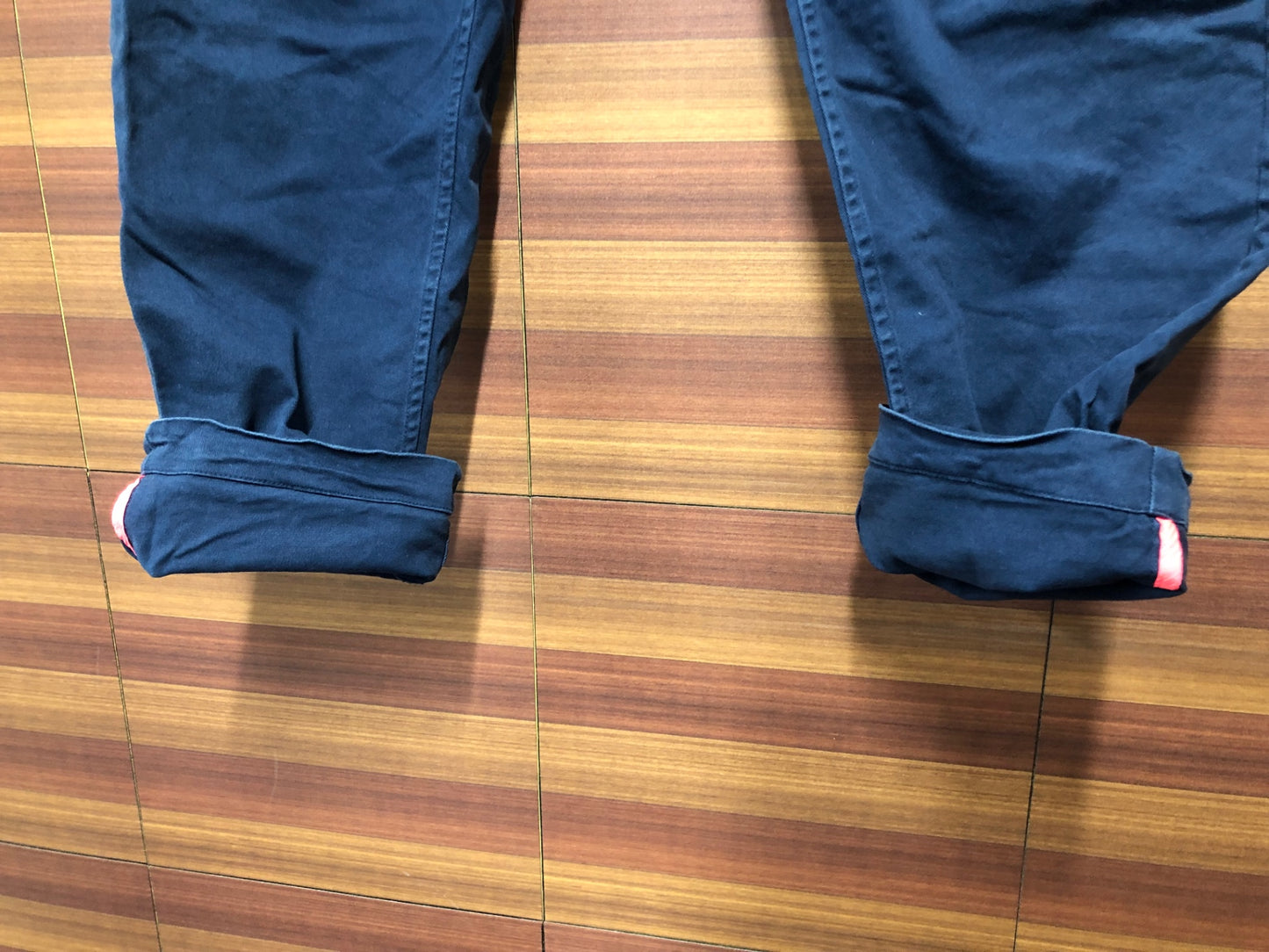 IO138 ラファ Rapha COTTON TROUSERS サイクルパンツ 紺 32W 32L