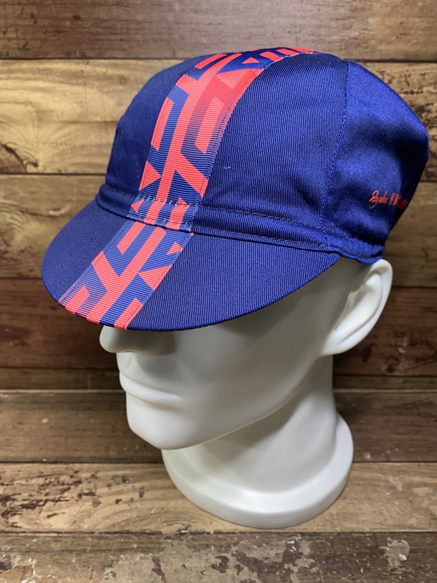 IK635 ラファ Rapha WOMEN'S 100 CAP サイクルキャップ 紺 ピンク ONE SIZE