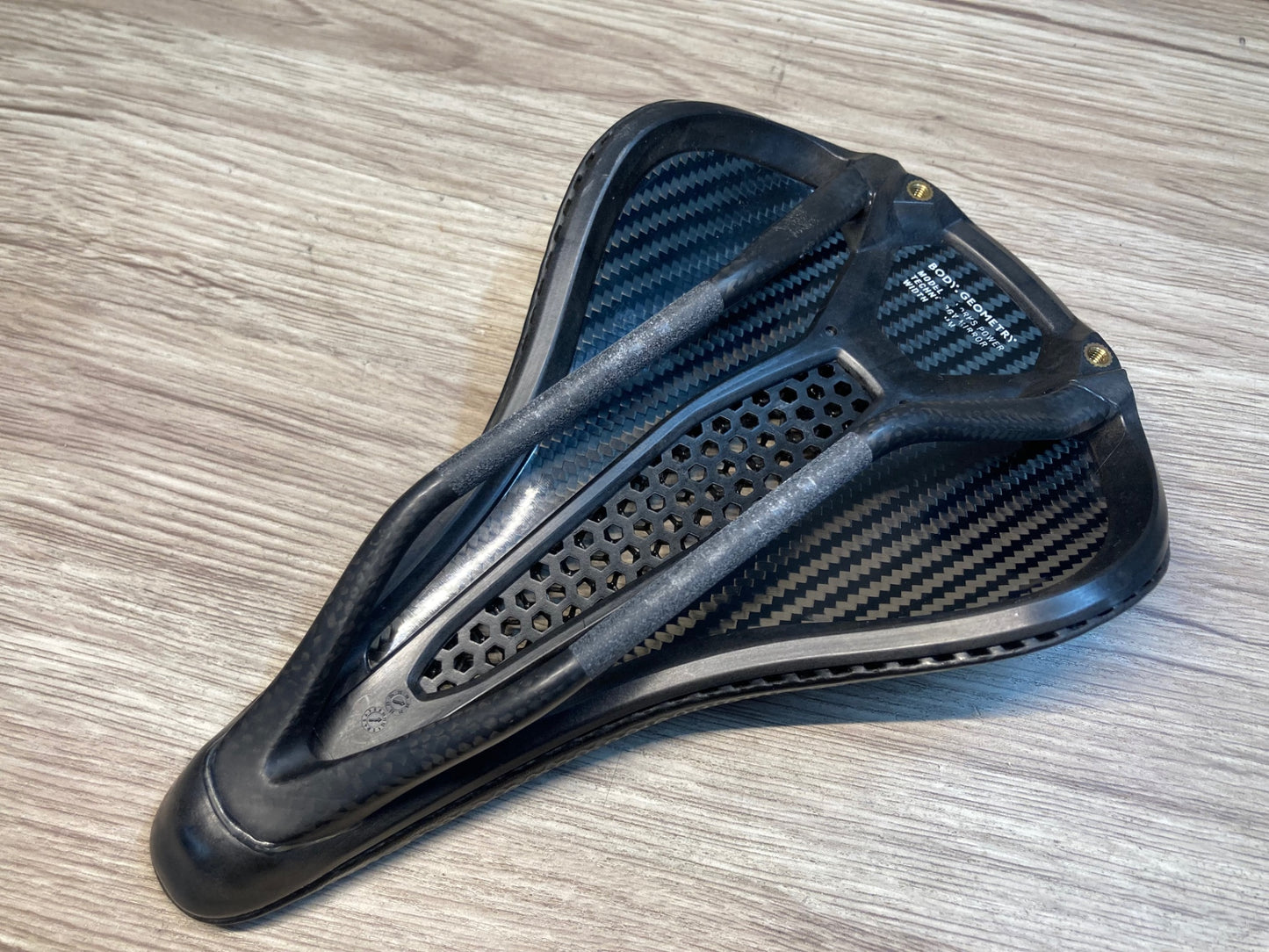 IW444 スペシャライズド SPECIALIZED S-WORKS POWER with MIRROR サドル 黒 カーボンレール 実測150mm