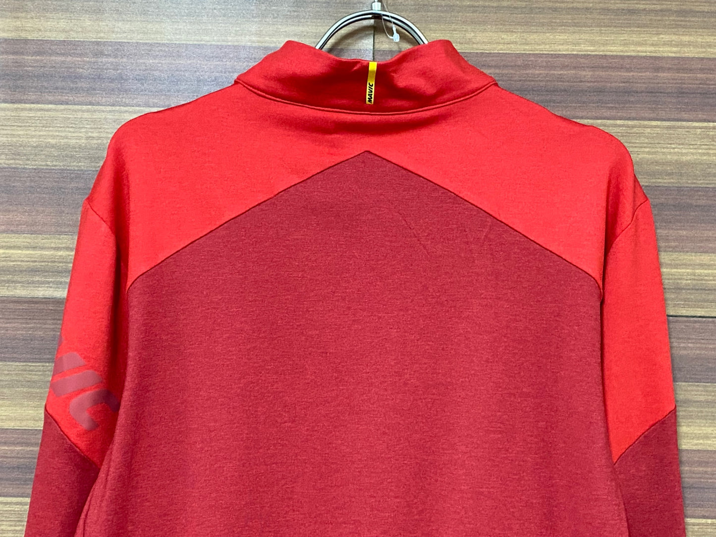 IQ202 マヴィック MAVIC 長袖 サイクルジャケット 赤 L